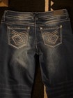 Hydraulic Women's Dark Wash Stretch Denim Capris Size 13/14 (33"x20") NWOT — photo 8