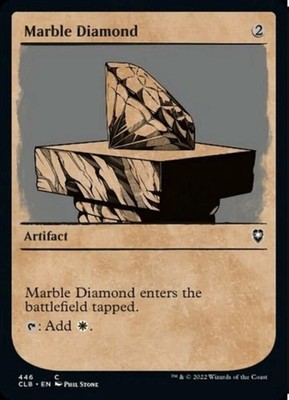 ''Marble Diamond'' - Magic The Gathering - CLB / Showcase