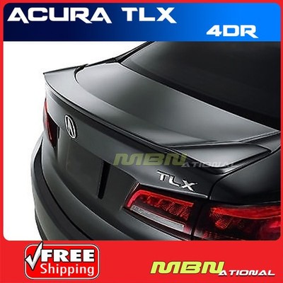 Trunk Spoiler For Acura TLX 4dr 2015-2020 Painted B576P Fathom Blue Pearl