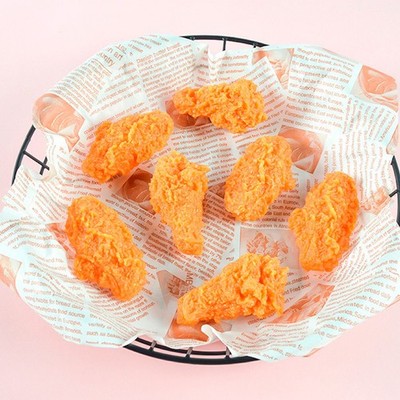 3 Pcs Hähnchenschenkel Hühner Spielzeug Hühnerflügel Hühnerdekor