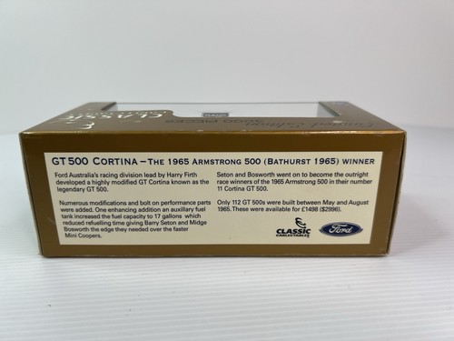 Classic Carlectables 1965 Bathurst Winner Seton & Bosworth Ford Cortina GT 1:43 - Bild 5 von 6