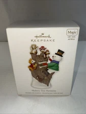 Hallmark Keepsake Hickory Tree Harmony Light Sound  Motion Ornament 2011 New