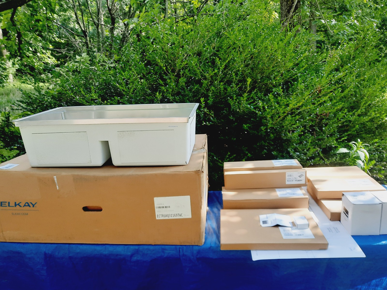 Elkay ECTRUAQ31169TWC Crosstown 31-1/2" Undermount Double Basin - Stainless