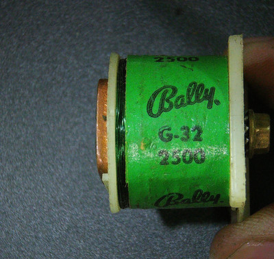 BALLY COIL G-32-2500 TESTED WORKING FREE SHIPPING PINBALL SLOT MACHINE ARCADE