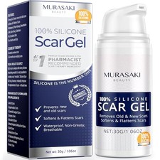 100 Silicone Scar Gel Scars Cream - Advanced Scar Gel for Surgical Scars