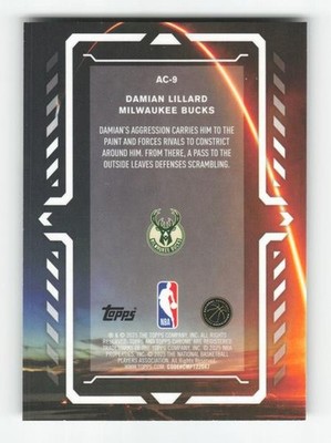 2025-26 Topps Chrome #AC-9 Damian Lillard Activators | eBay