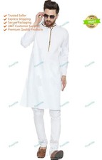 Pure Cotton Homewear Top Kurta Mens Wear Cotton Cloth Kurta White Color