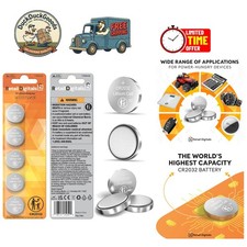 3V Lithium Battery 5-Pack - Child-Proof & Long-Lasting Performance