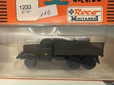 Roco Minitanks 1233 Military ZIL 157 NVA Armee Militär DDR IFA VEB 1:87 OVP