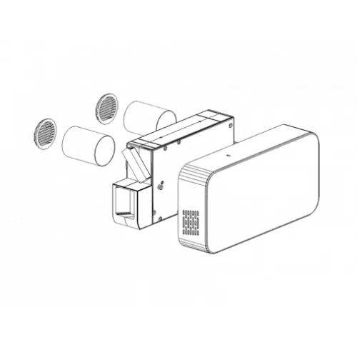 VMC Helty Flow Easy recupero di calore - Immagine 3 di 4
