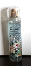 NEW Bath  Body Works Dressed in White Fine Fragrance Body Mist Spray 8 oz