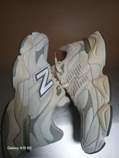 New Balance 9060 U9060ECA Sea Salt/Concrete Suede Low Top Lace Up