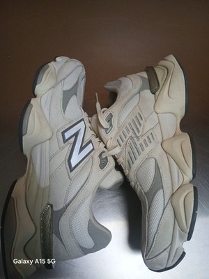 New Balance 9060 U9060ECA Sea Salt/Concrete Suede Low Top Lace Up