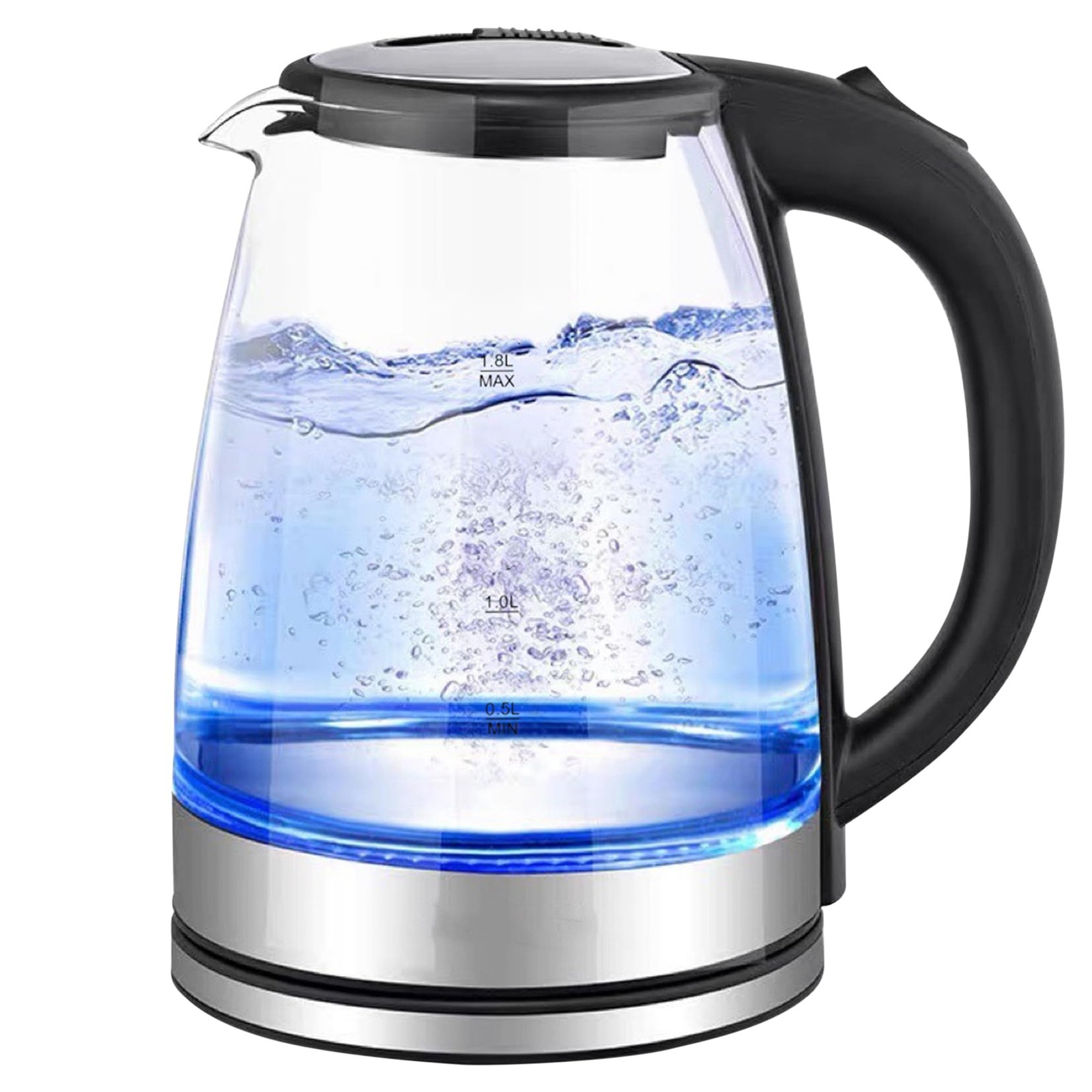 Leyf Bollitore Professionale Vetro 1.8 l 1500W per Ufficio e Casa