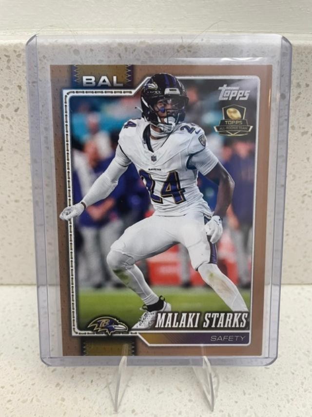 2026 Topps Flagship Malaki Starks Gold /2026 RC #207 Ravens