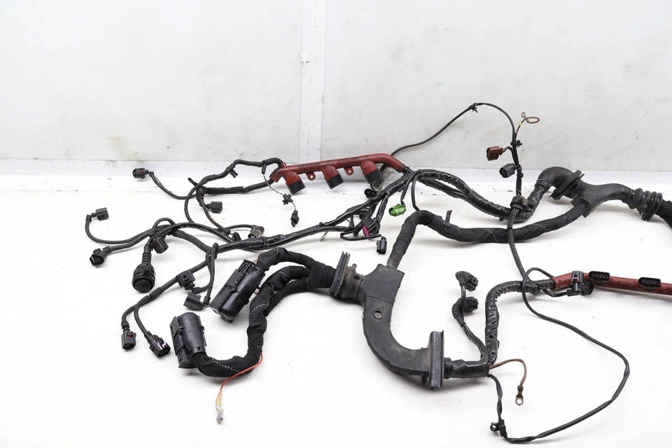 Audi A6 Quattro 2008 3,2 L - Arnés de cableado del motor BKH 4F1971072LK Foto 3 de 4