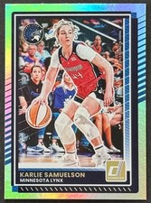 KARLIE SAMUELSON 2025 Donruss WNBA Silver Foil Holo #50 LYNX *Free Shipping*