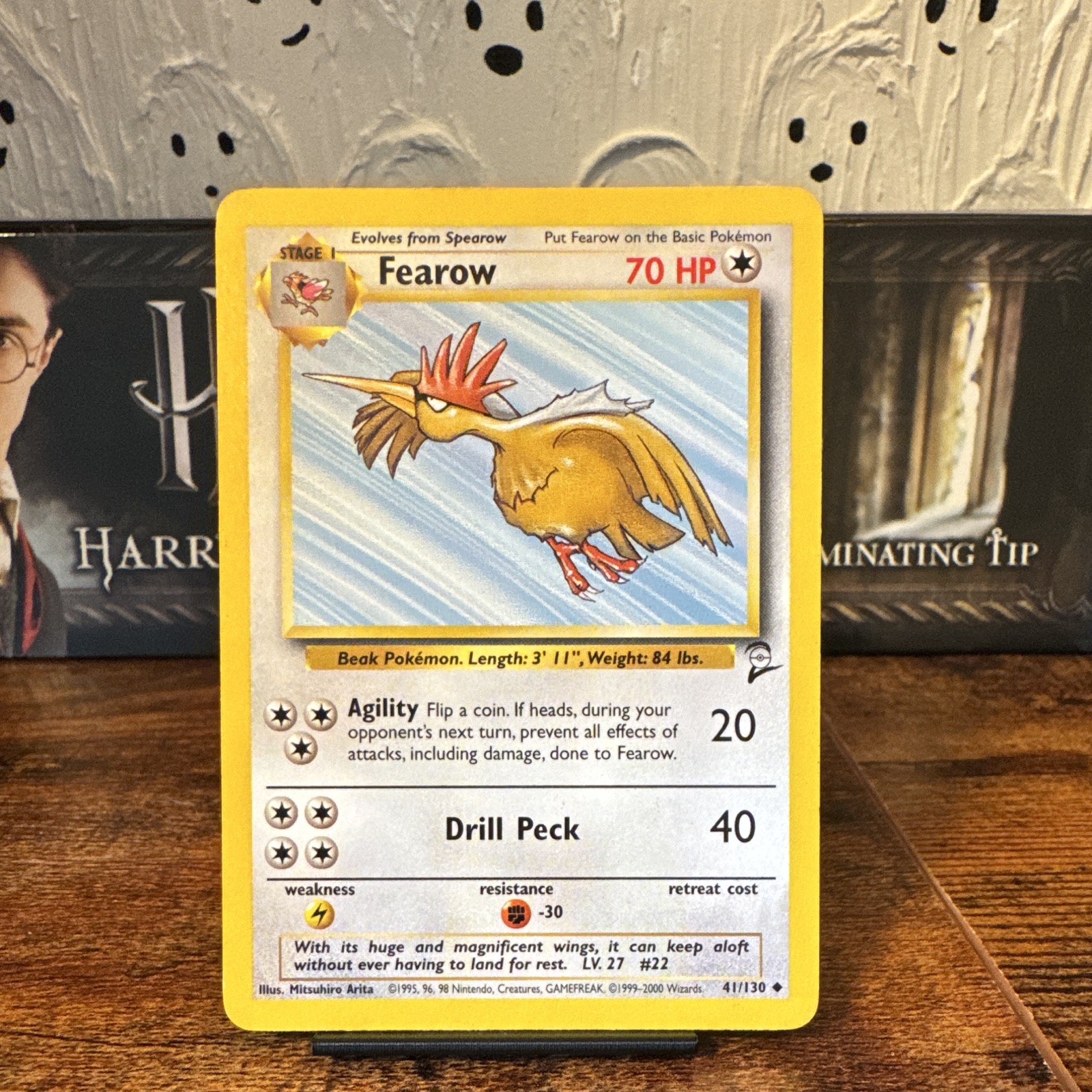 Wizards of the Coast Pokemon TCG Base Set 2 Fearow 41/130 2000 Uncommon 70HP