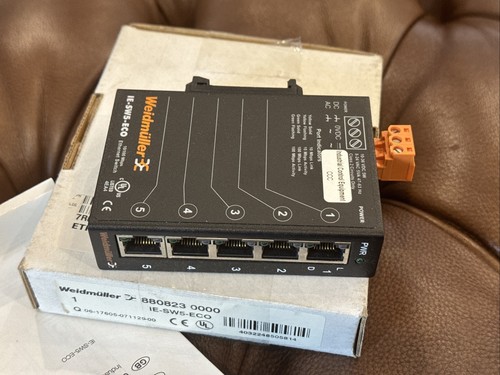 NUOVO switch Ethernet Weidmuller IE-SW5-ECO 8808230000 5 porte 10/100 Mbps SPEDIZIONE VELOCE - Foto 3 di 11