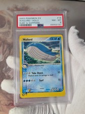 2003 Pokemon EX Ruby Sapphire Wailord Holo Rare #14 PSA 8 Graded Pokémon Card on eBay