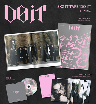 STRAY KIDS Album SKZ IT TAPE [DO IT] IT Ver. CD+P.Book+Board+3ea P