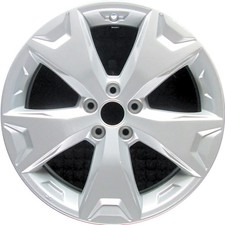 Wheel Rim Subaru Forester 17 2014-2016 28111sg030 Oem Factory Silver Oe 68814