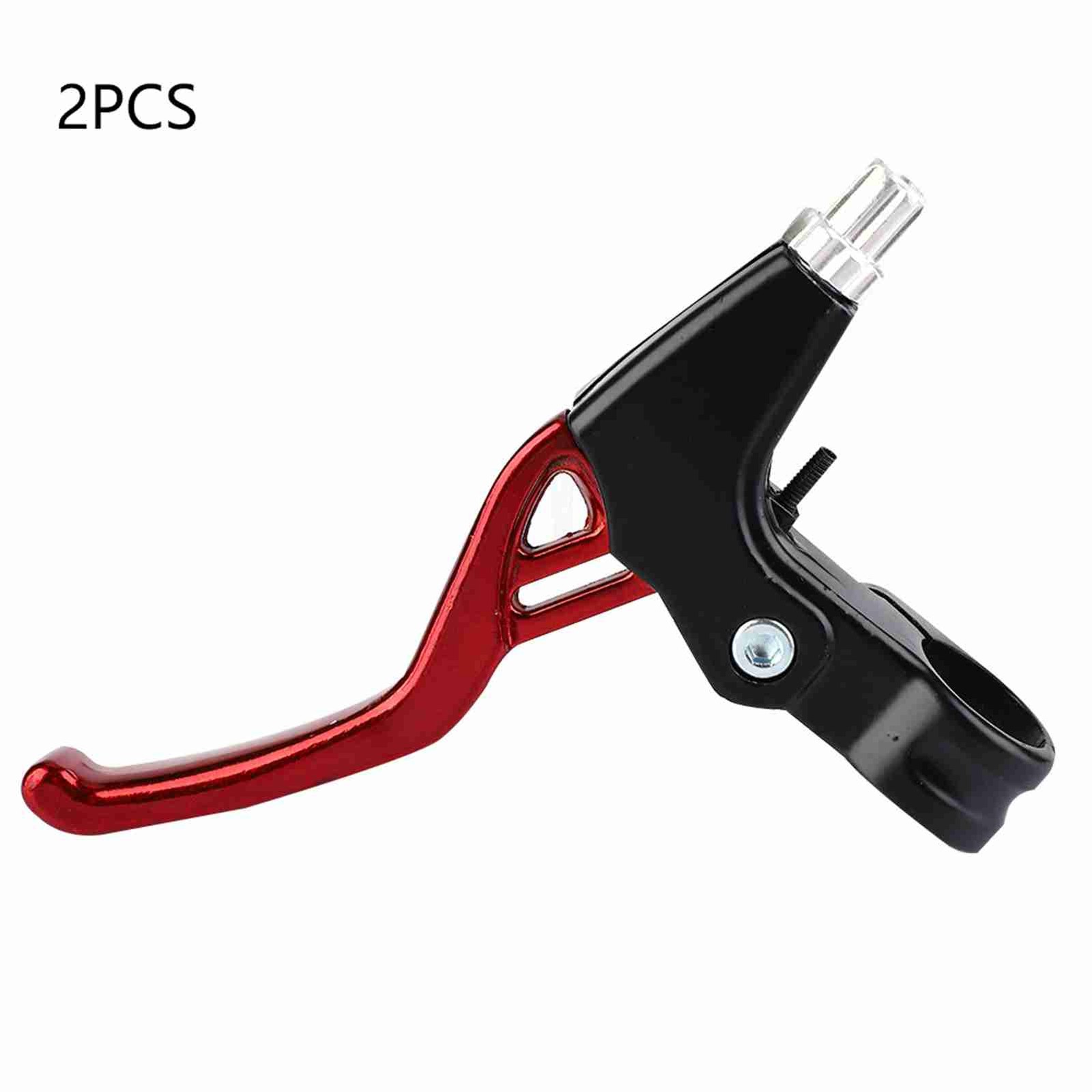 :(Red)1 Pair Aluminium Alloy Mountain Bike Cycling Brake Level
