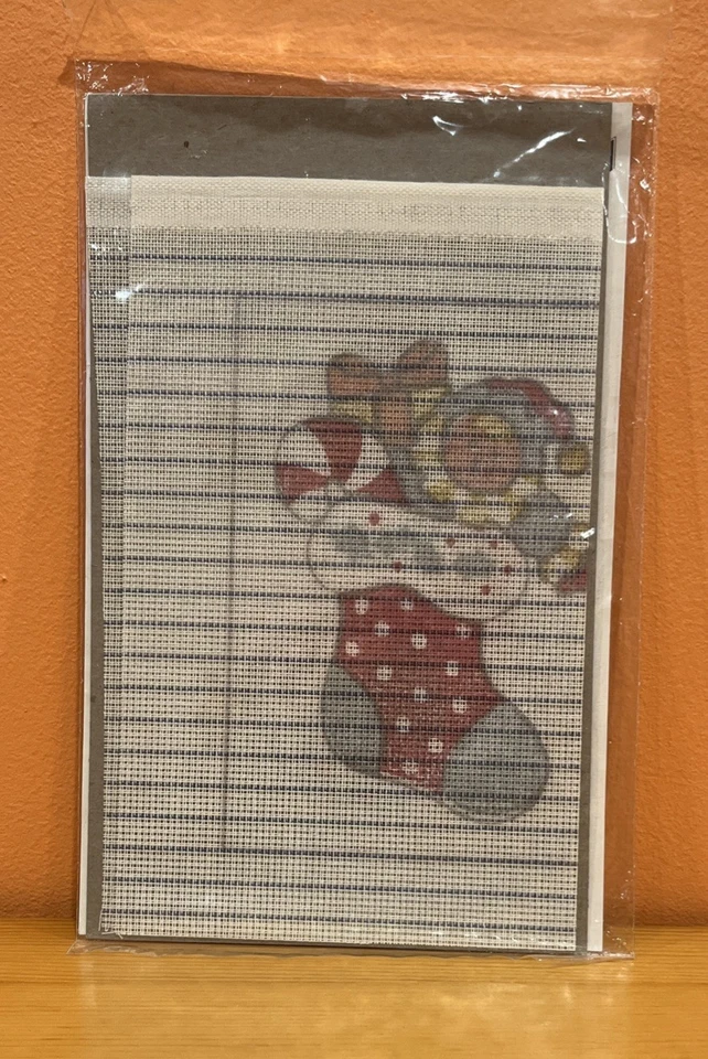 Vogart Countless Cross Stitch Tear-Away Canvas - Socking- Christmas - No 1815 - Image 2 of 2