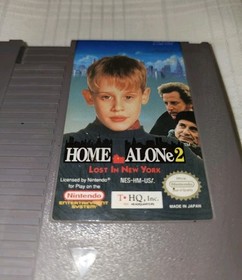 Home Alone 2 (Nintendo Entertainment System, NES)  Cartridge Only TESTED