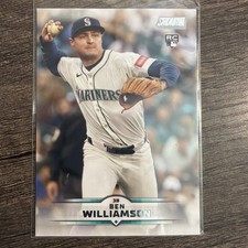 2025 Topps Stadium Club #163 Ben Williamson Rookie Card (RC) - Seattle Mariners