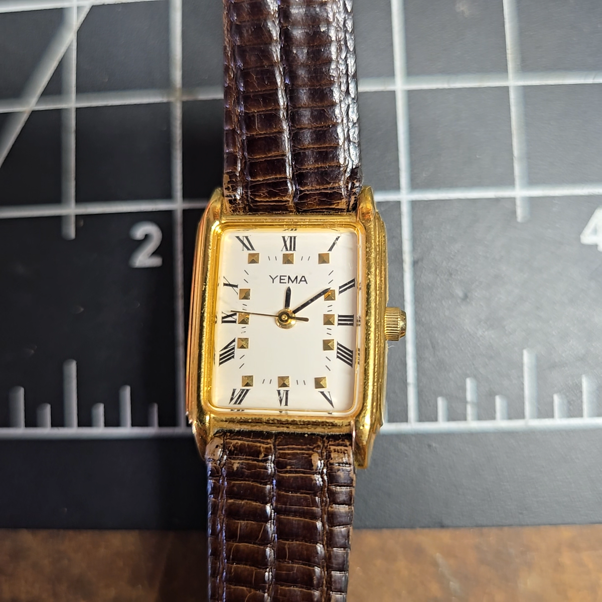 ヤエマ品です vtg yema 30th anniversary tank watch gold tone ye 336 401 | eBay