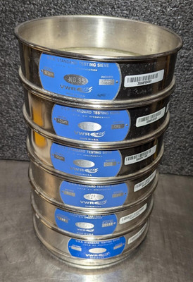 8'' USA Standard Testing Sieve Stainless Steel, Size No.140,100,60,50,45,40,30,18