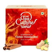 Cultura del Té del Clásico Mundial Masala Chai, 16 unidades, envío gratuito n695