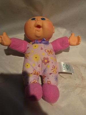 Cabbage Patch Cuties Baby Doll Purple Bowtie 2015 Plush 10''