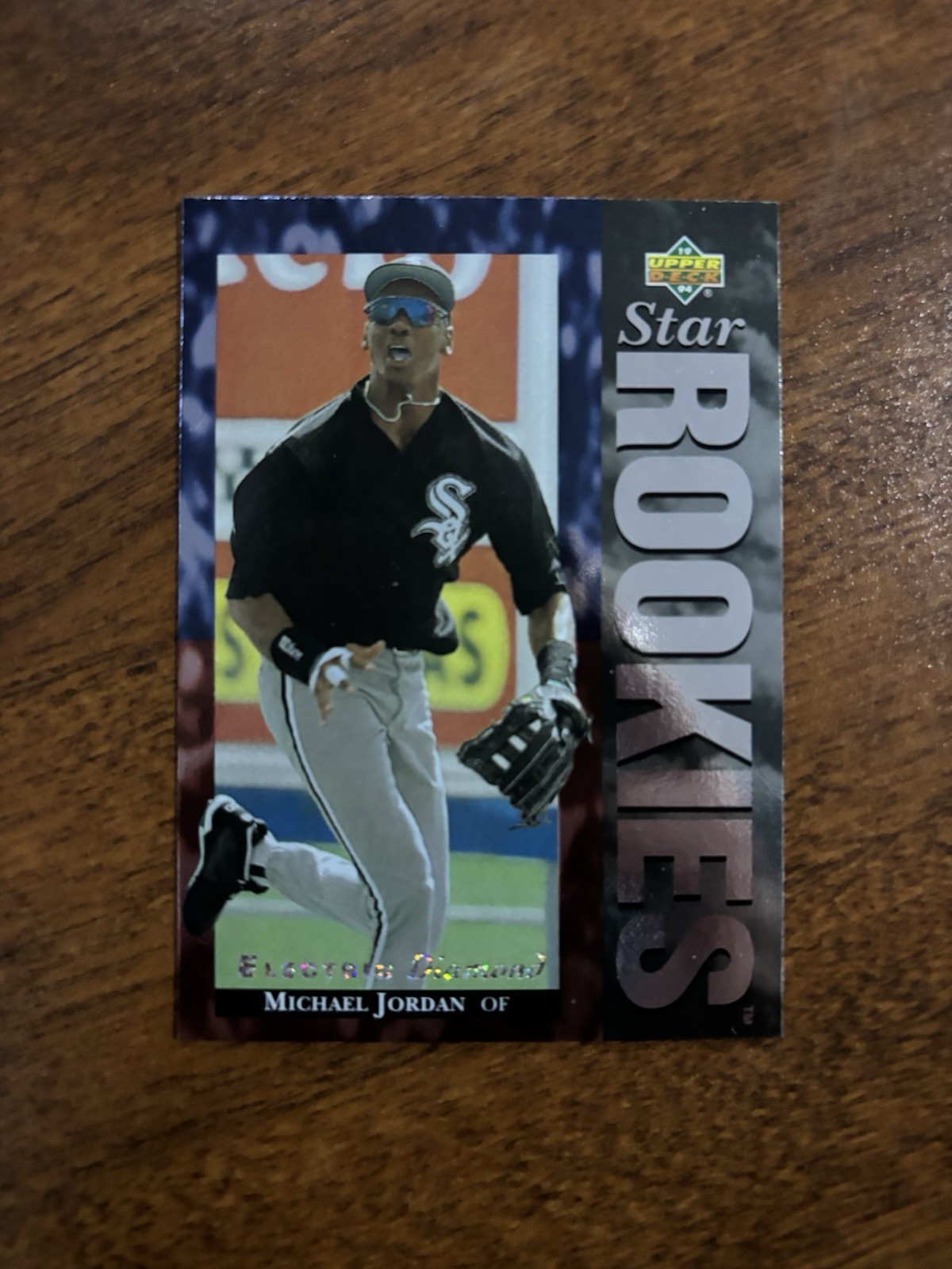 ✨1994 Upper Deck Star Rookies Michael Jordan Electric Diamond Rookie RC #19