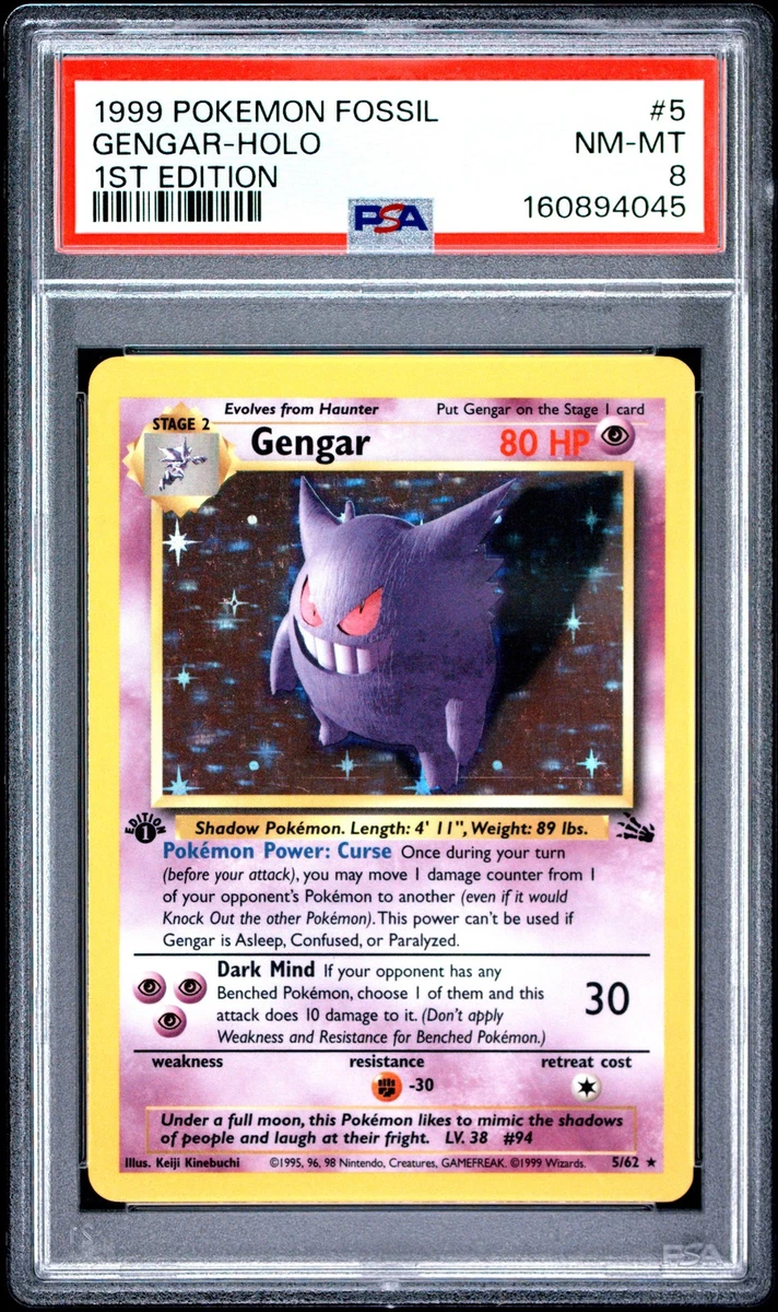 Gengar Pokémon TCG Professional Sports Authenticator (PSA