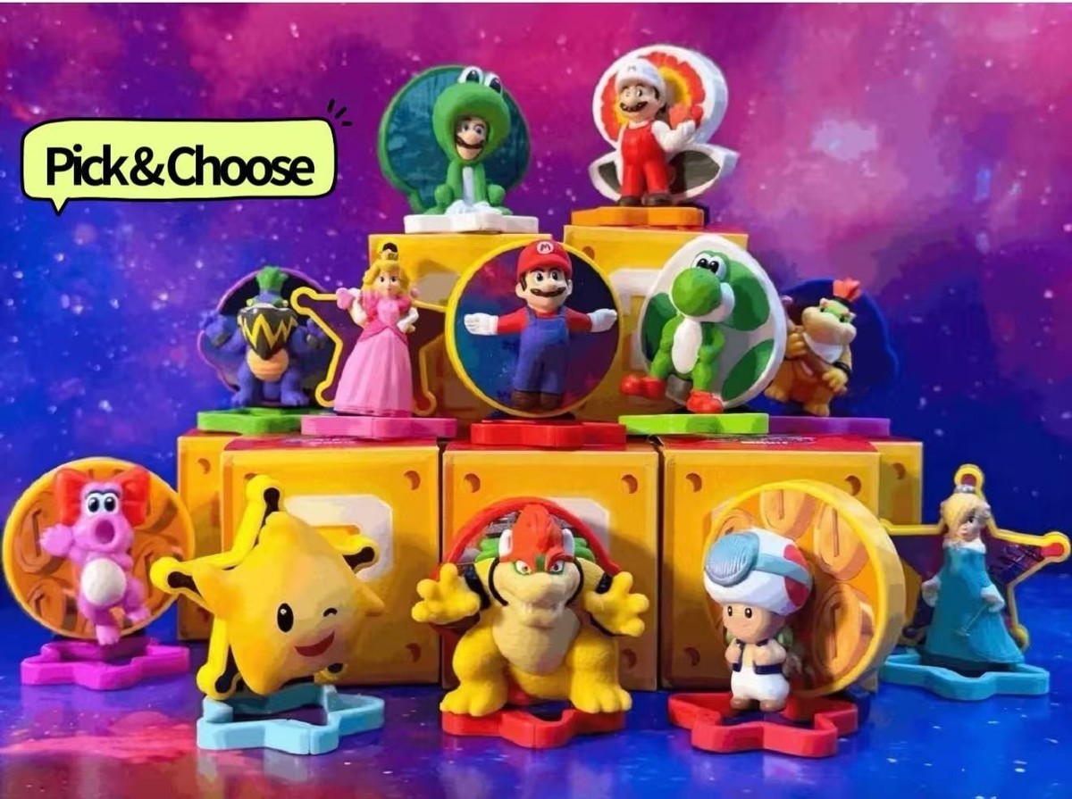 McDonald's Toys 2026 Super Mario Galaxy Movie Plastic Toys