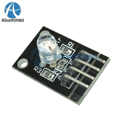 10PCS KY-016 RGB LED modules 3 color light for MCU AVR Raspberry &ex