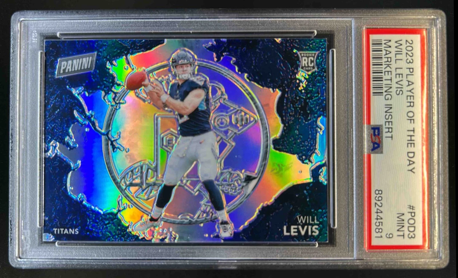 Will Levis Panini Player of the Day Marketing Insert #POD3 Base