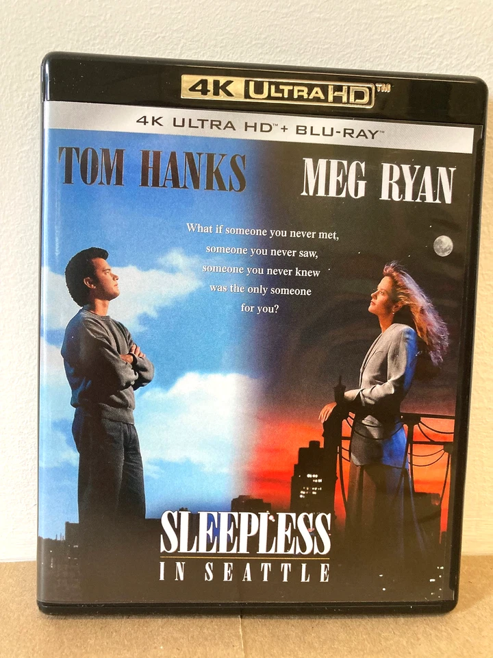 SLEEPLESS IN SEATTLE w/Slip (4K UHD + Blu-Ray) Columbia Classics Vol 4 Unwatched Foto 3 de 4