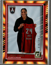 2025 Donruss WNBA Orange Laser #64 Brionna Jones /199