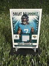 Brian Thomas Jr. 2025 Panini Luminance Football Bright Beginnings Relic /25