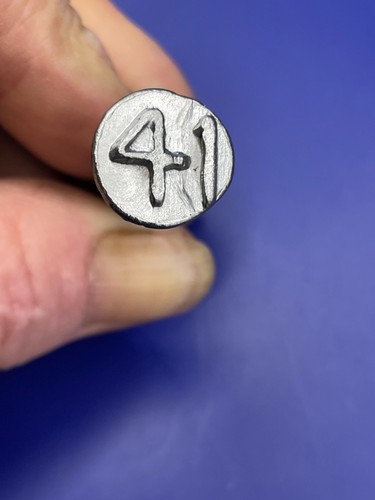 1941 DATED RAILROAD NAIL -- RAISED NUMBERS -- - Picture 13 of 23