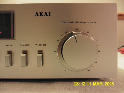 Ampli Vintage Akai AM-U33 – Révisé, Garantie 1 An – Son Stéréo 50W
