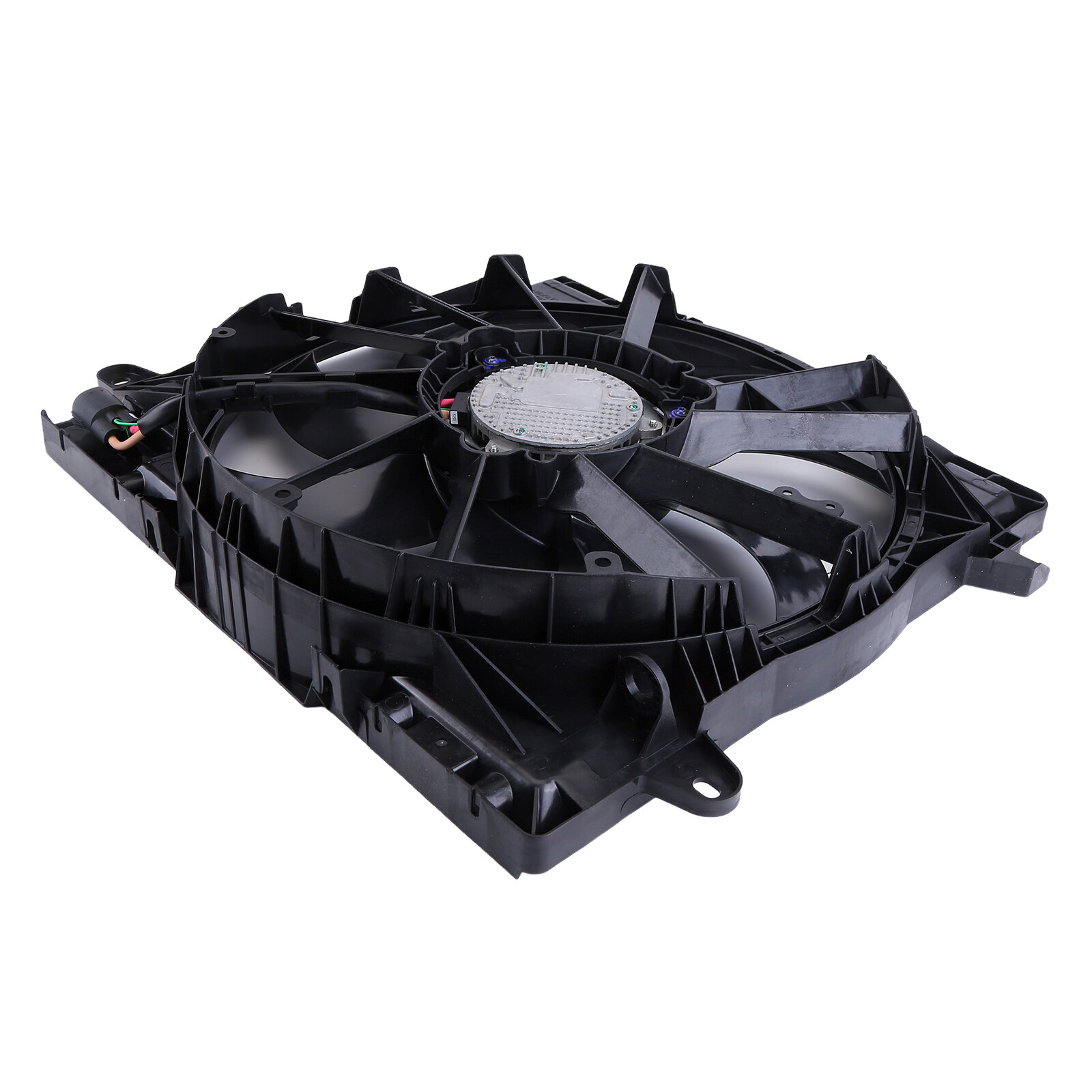 Radiator Cooling Fan w/Blade Brushless Motor& Shroud for Jeep Gladiator Wrangler