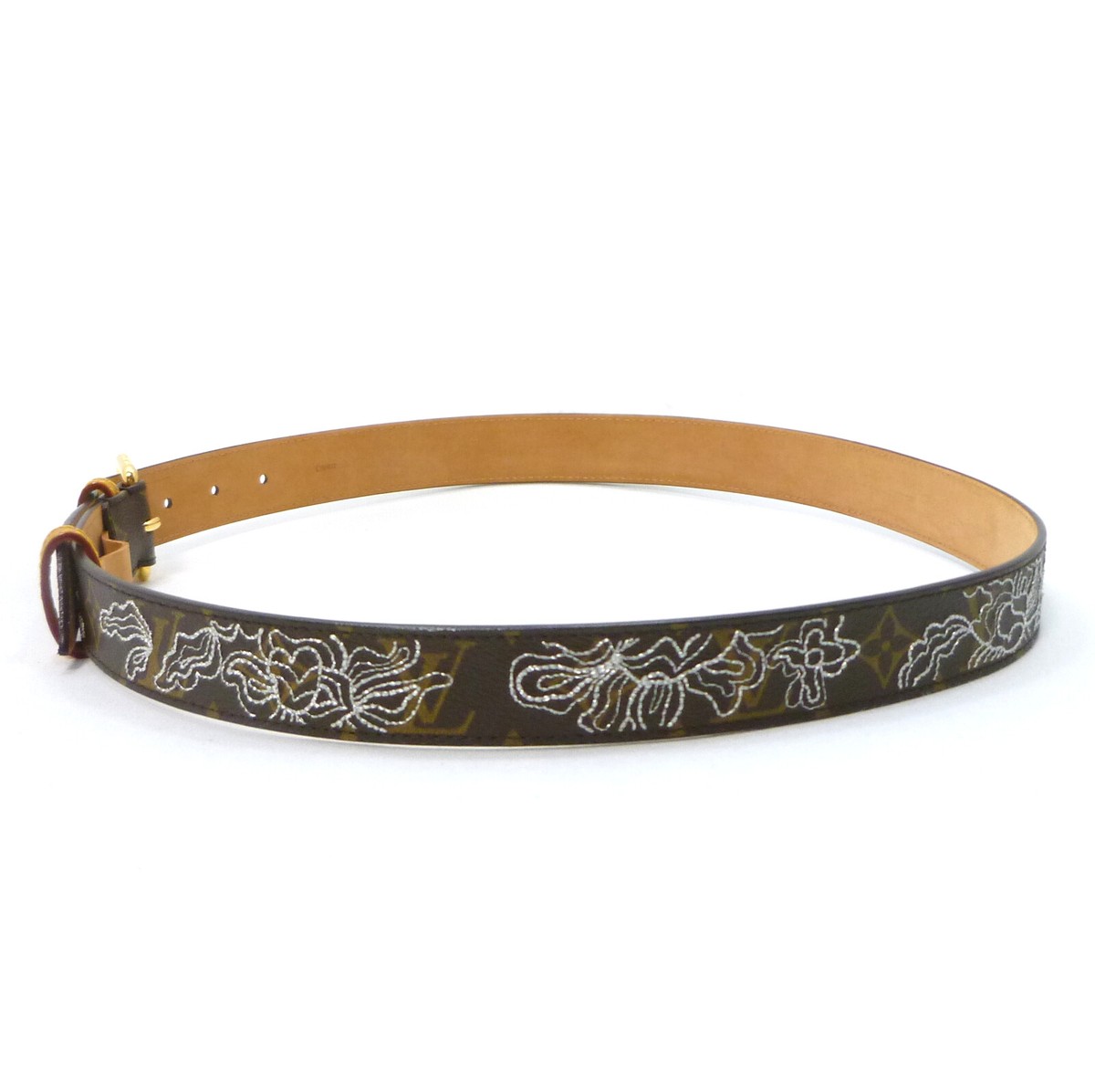 Authentic LOUIS VUITTON Saint Tulle Monogram Dentelle Lace  display picture 1