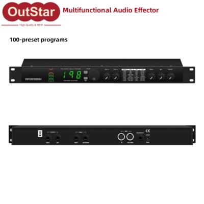 MIC4II Audio Effector Stage Performance 2CH Parallel DSP199 Processor