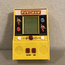 Pacman Mini Arcade Handheld Video Game Bandai Namco Toy, Working