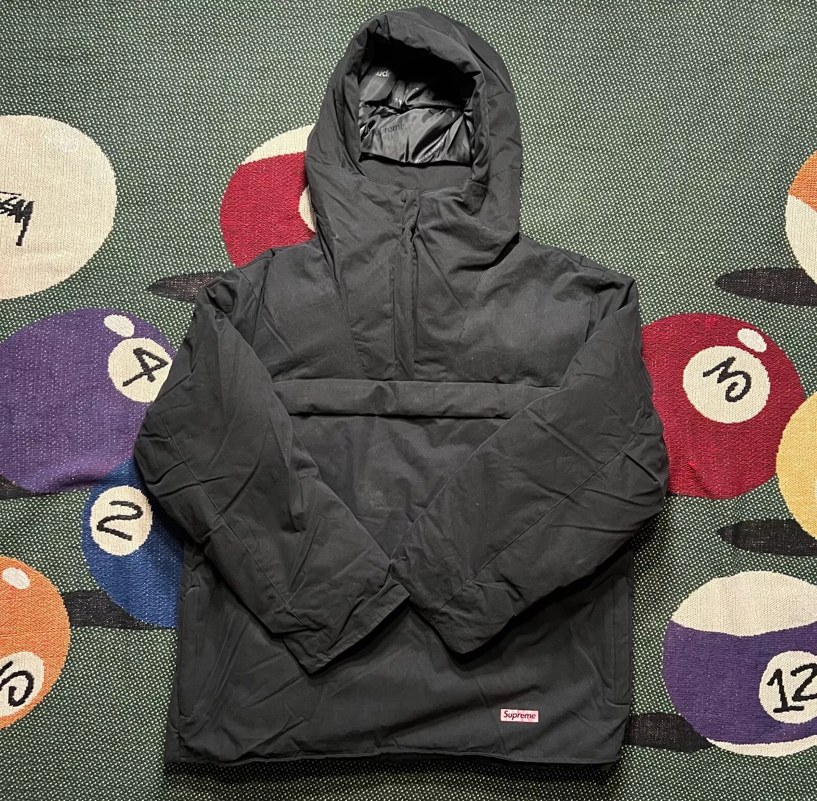Pull à capuche Supreme SS22 noir taille grand flambant neuf