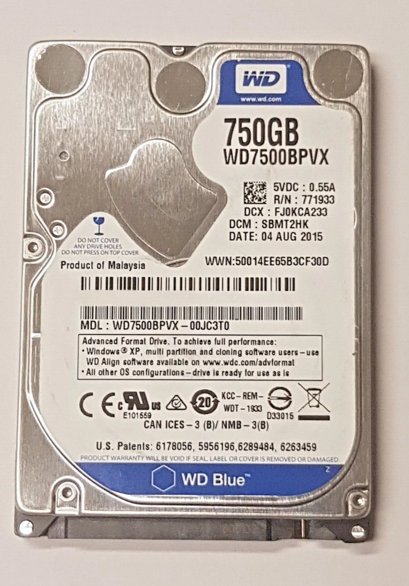 Wd7500bpvx sale
